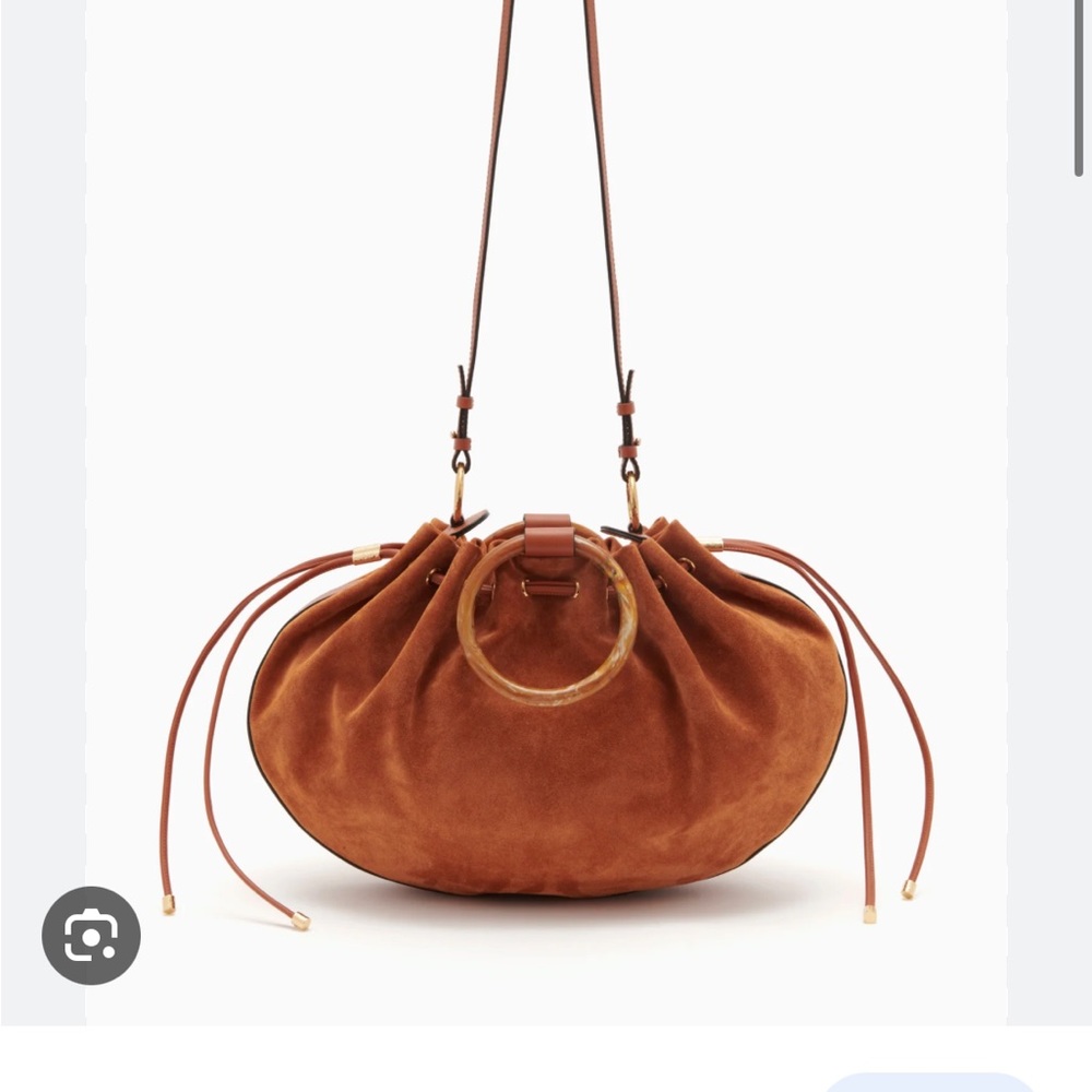 Ulla Johnson Valeria large bamboo bag - Sierra - Picture 2 of 16